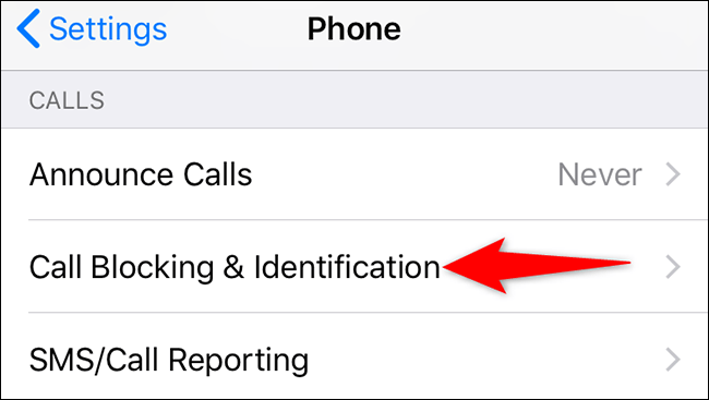 How to view the list of blocked phone numbers on iPhone Picture 2