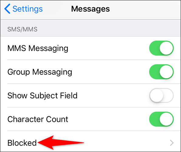 How to view the list of blocked phone numbers on iPhone Picture 5
