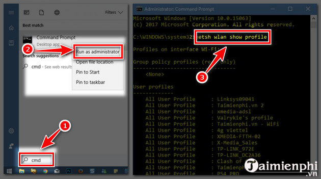 Picture 10 of How to view the WIFI password on a connected Windows 11/10/8/7 computer.
