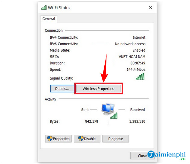 Picture 16 of How to view the WIFI password on a connected Windows 11/10/8/7 computer.