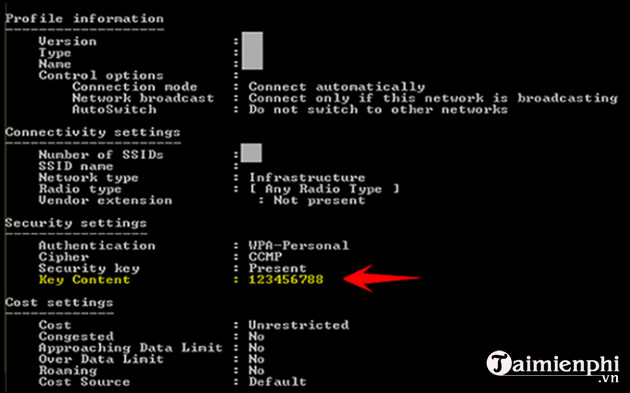Picture 21 of How to view the WIFI password on a connected Windows 11/10/8/7 computer.