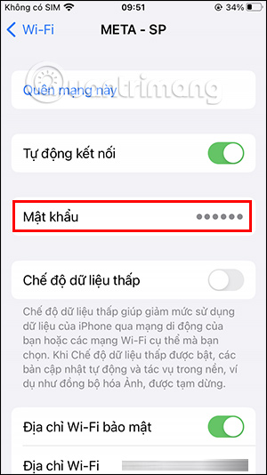 How to view WiFi password on iPhone extremely simple Picture 3