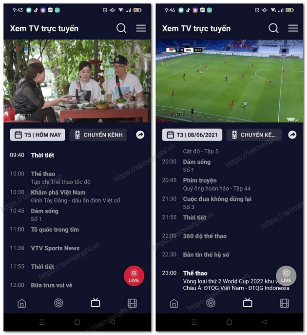 Picture 4 of How to watch live football online on your computer, laptop, or phone.