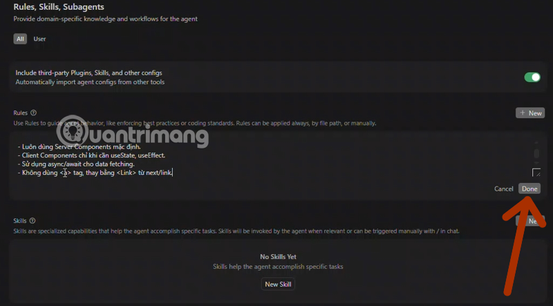 Picture 3 of How to write general rules in Cursor - Creating general rules in Cursor