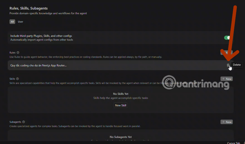 Picture 4 of How to write general rules in Cursor - Creating general rules in Cursor