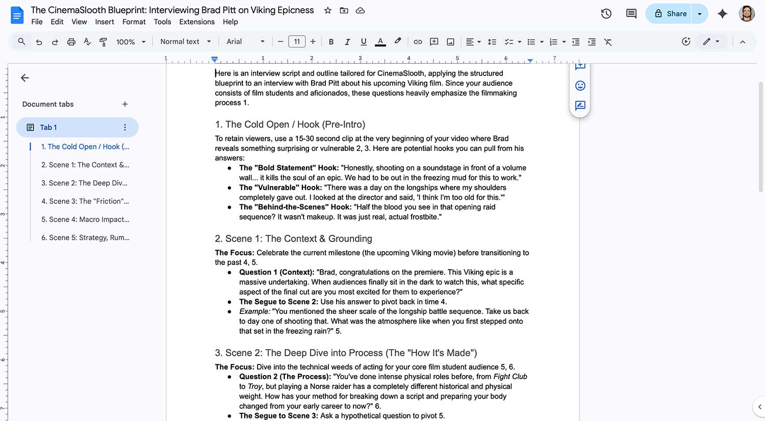 How to write 'viral' YouTube subtitles using the free NotebookLM tool. Picture 3