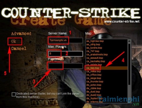 Hướng dẫn tạo mạng Lan trong Half Life Picture 4