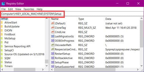 Picture 4 of Identifying whether Windows 10 is an upgrade or a fresh installation on your computer.