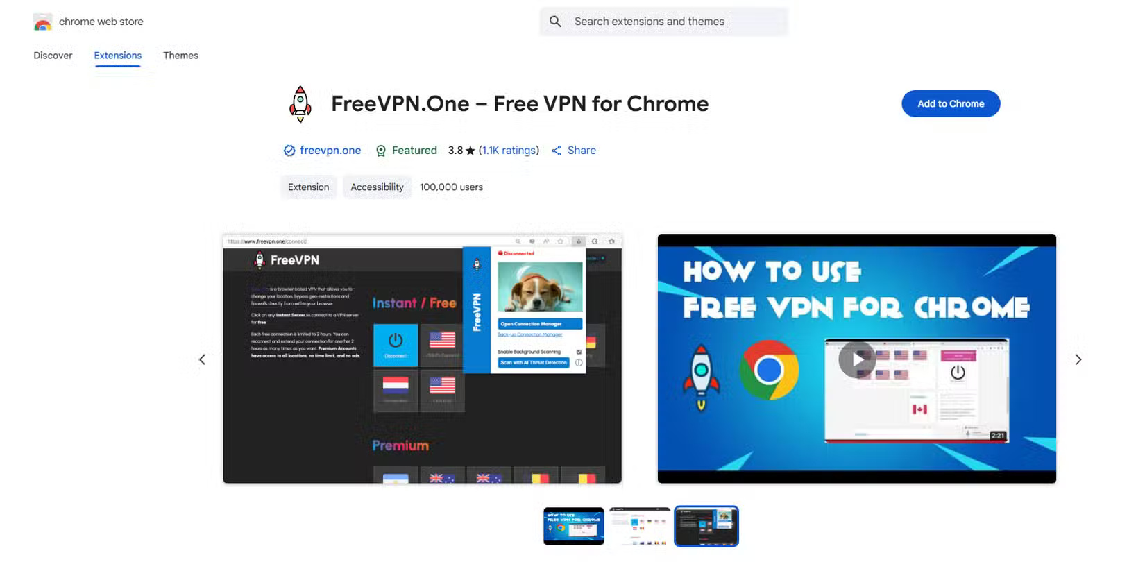 If you have the FreeVPN Chrome extension installed, you are in trouble! Picture 1