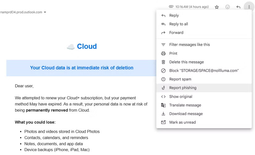 If you see this email in your inbox, delete it immediately! Picture 4