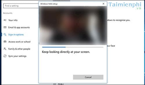 Picture 7 of Improve facial recognition capabilities on Windows 10