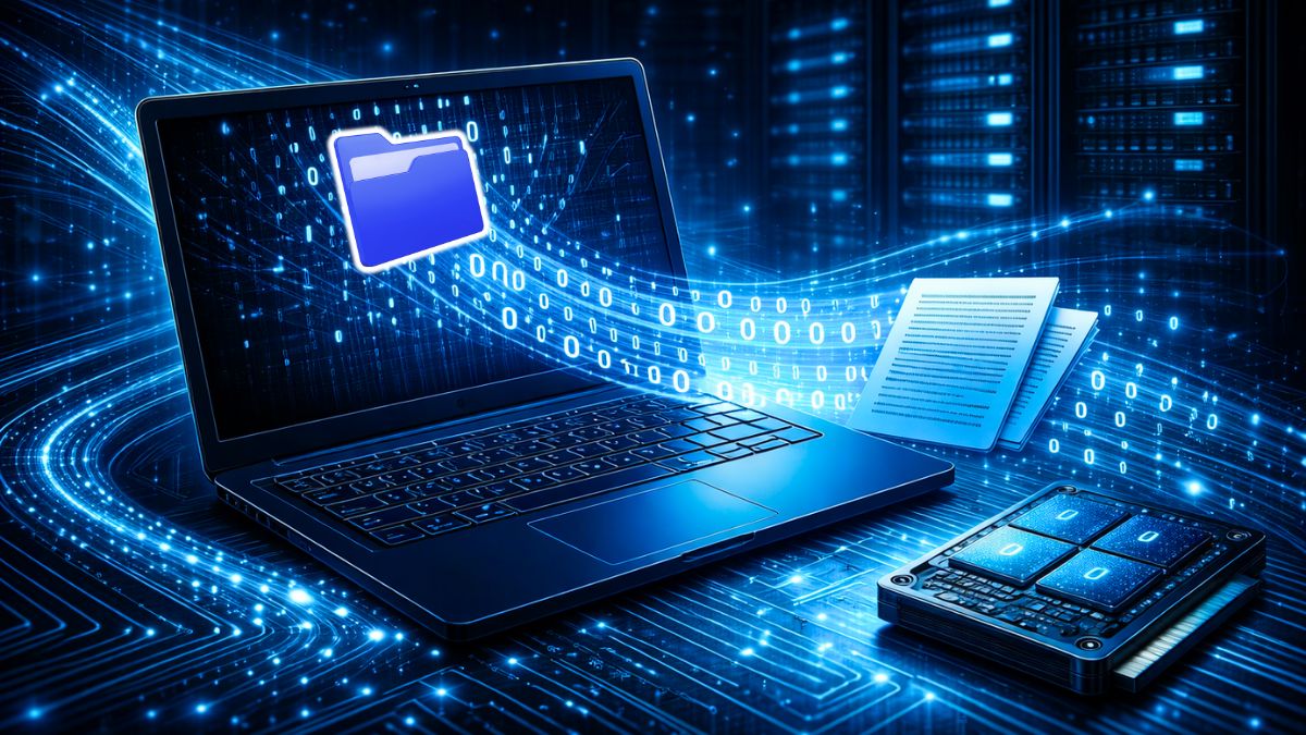 Picture 4 of In what form is data stored by a computer? Explain in simple terms.