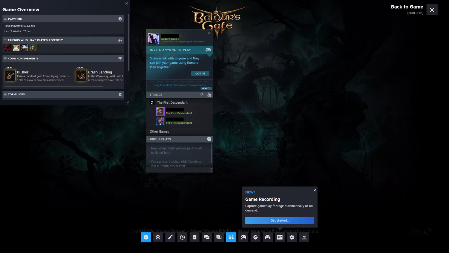 In-game recordings can now be created on Steam! Picture 2