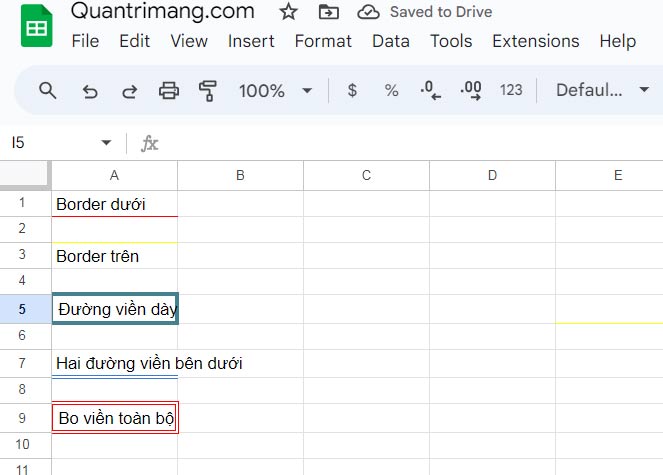 Formatting borders in Google Sheets Picture 8