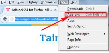 Picture 6 of Install Adblock, an add-on to block ads on Google Chrome and Firefox browsers.