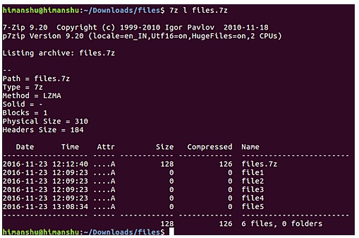 Install and use 7 ZIP on Ubuntu Linux Picture 8