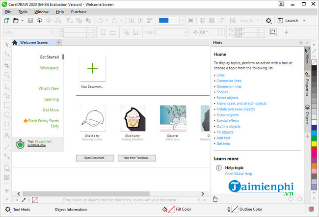 Picture 10 of Install and use Corel, design professional images with CorelDraw.