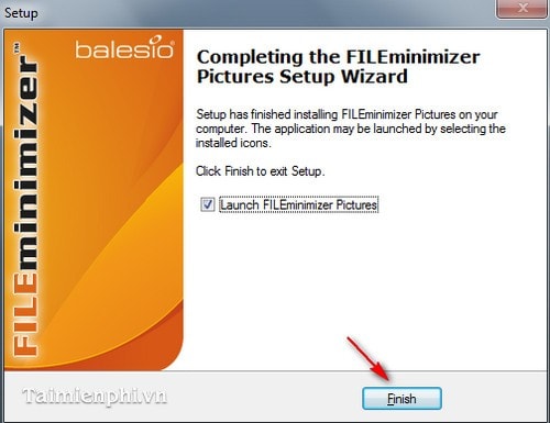 Picture 10 of Install and use FILEminimizer Pictures to reduce image file size.