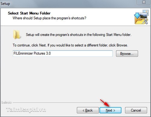 Picture 7 of Install and use FILEminimizer Pictures to reduce image file size.