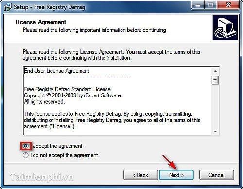 Picture 4 of Install and use Free Registry Defrag to defragment your hard drive.