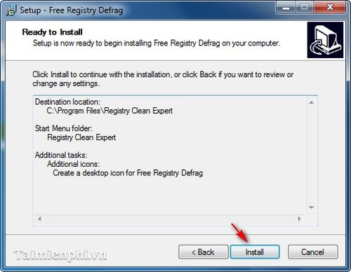 Picture 8 of Install and use Free Registry Defrag to defragment your hard drive.