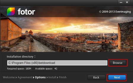Picture 4 of Install Fotor for professional and easy photo editing and collage creation.