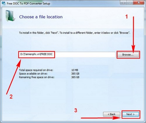 Picture 3 of Install Free Word to PDF, which supports high-speed conversion from Word to PDF.