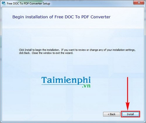 Picture 4 of Install Free Word to PDF, which supports high-speed conversion from Word to PDF.