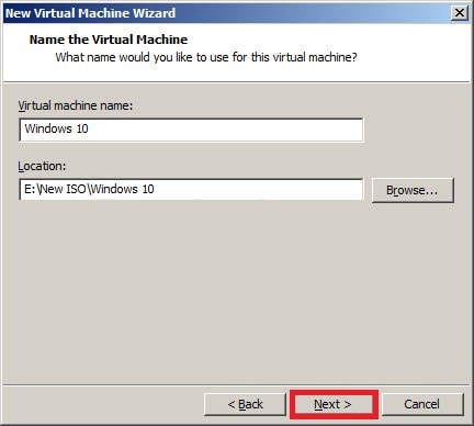 Install Windows 10 in VMWare Workstation virtual machine for computer Picture 3