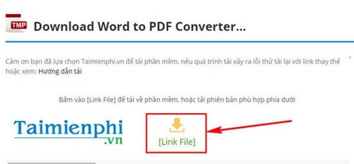Picture 1 of Install Word to PDF Converter to convert Word files to high-quality PDFs.