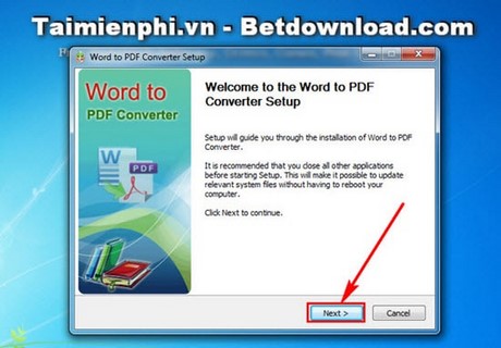 Picture 2 of Install Word to PDF Converter to convert Word files to high-quality PDFs.