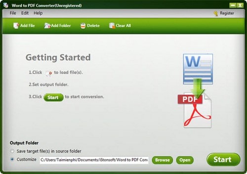 Picture 7 of Install Word to PDF Converter to convert Word files to high-quality PDFs.