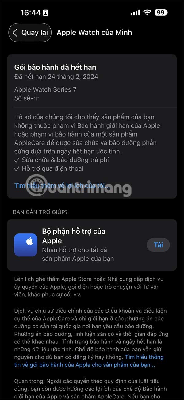 Instructions on 4 ways to check Apple warranty accurately Picture 8