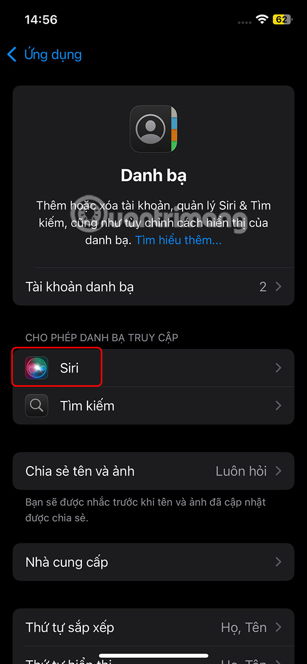 Instructions for 4 ways to hide contacts on iPhone Picture 11