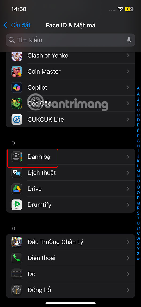 Instructions for 4 ways to hide contacts on iPhone Picture 8