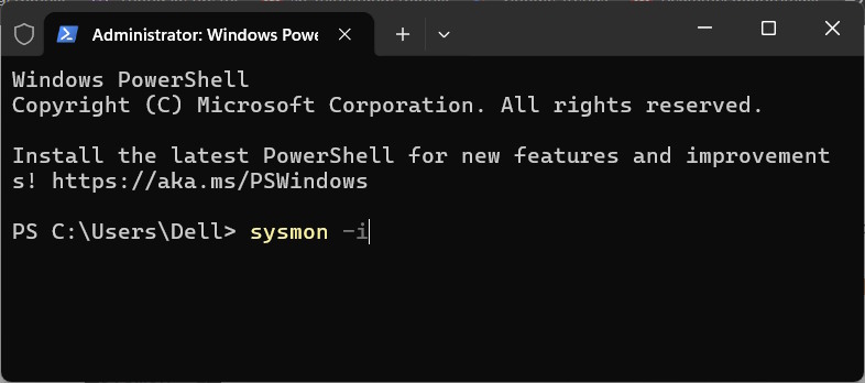 Instructions on how to activate the Sysmon tool on Windows 11 Picture 4