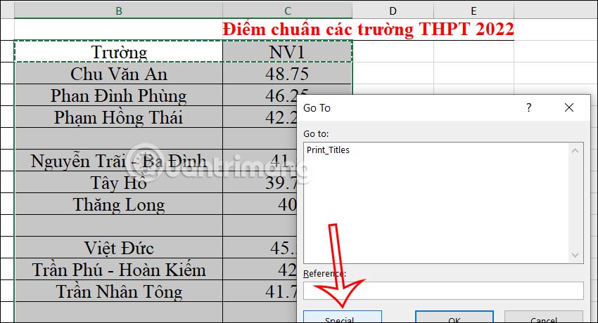 Picture 10 of Instructions on adding alternating blank rows in Microsoft Excel