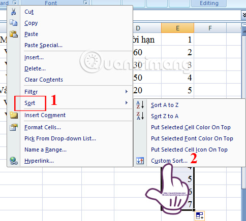 Picture 16 of Instructions on adding alternating blank rows in Microsoft Excel