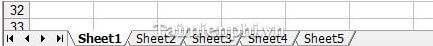 Instructions for adding more Sheets and spreadsheets in Excel Picture 7