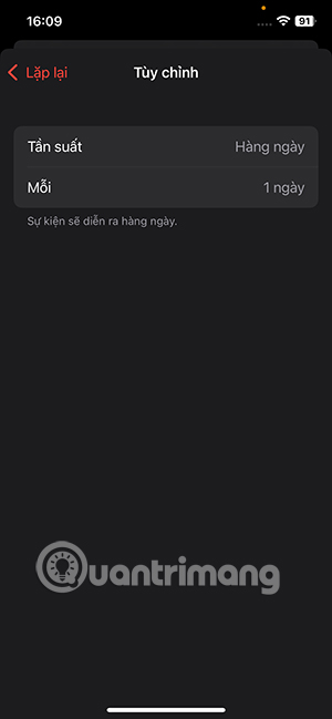 Instructions for adding reminders to iPhone Calendar Picture 7