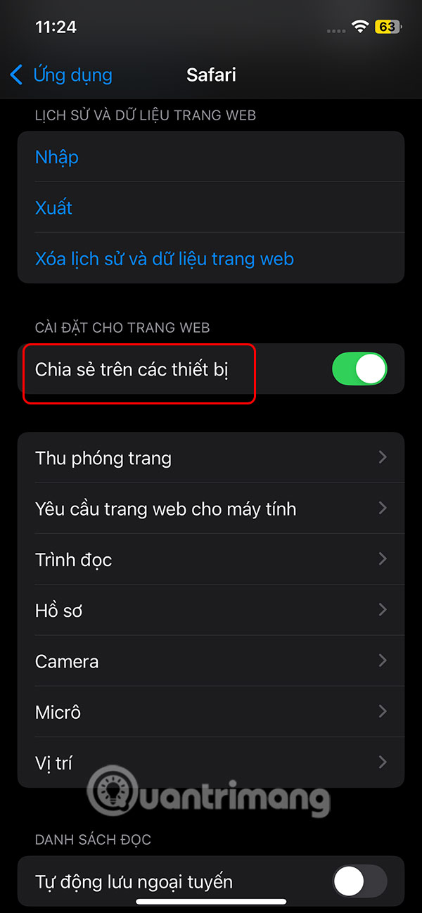 How to adjust Safari website settings on iPhone Picture 12