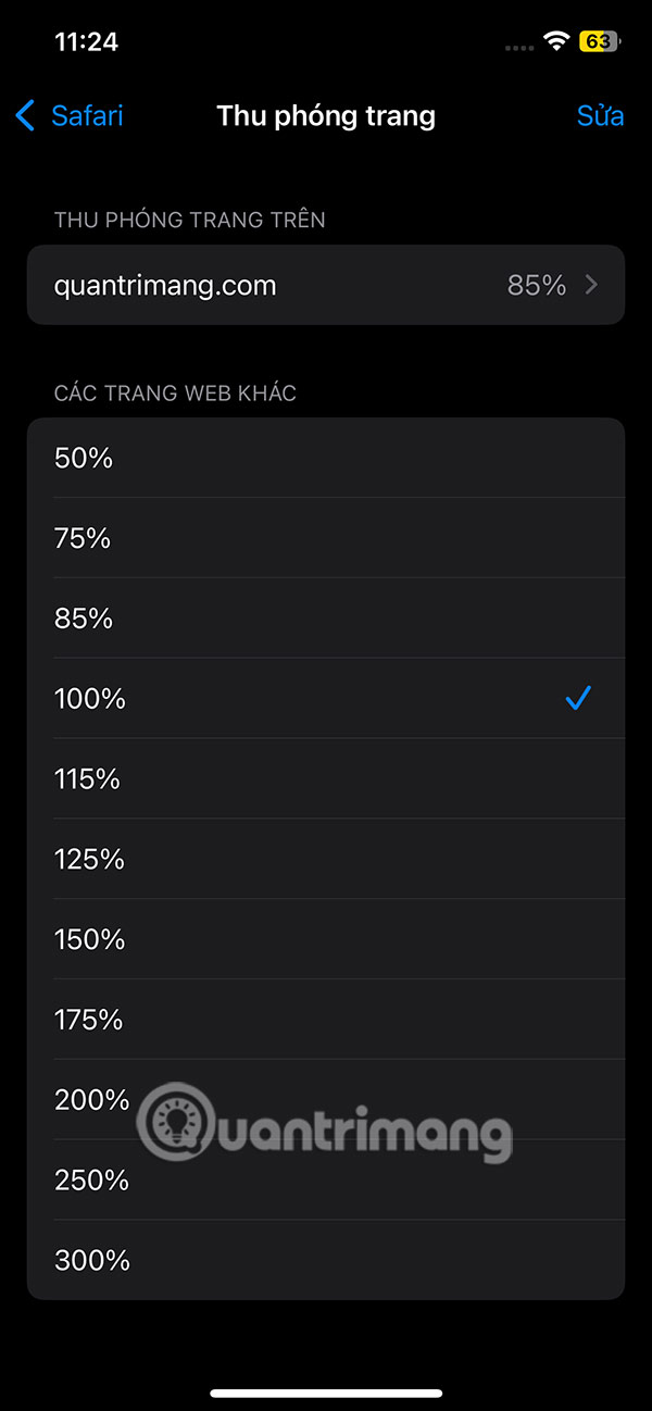 How to adjust Safari website settings on iPhone Picture 4