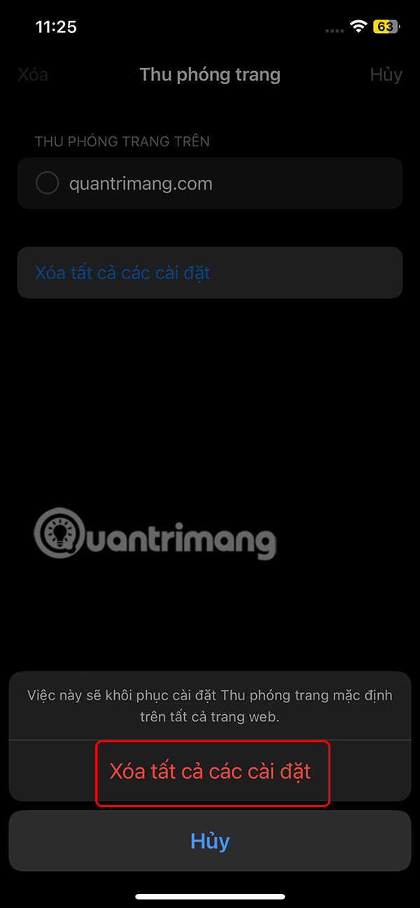 How to adjust Safari website settings on iPhone Picture 6