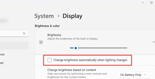Instructions for adjusting Windows 11 screen brightness Picture 5