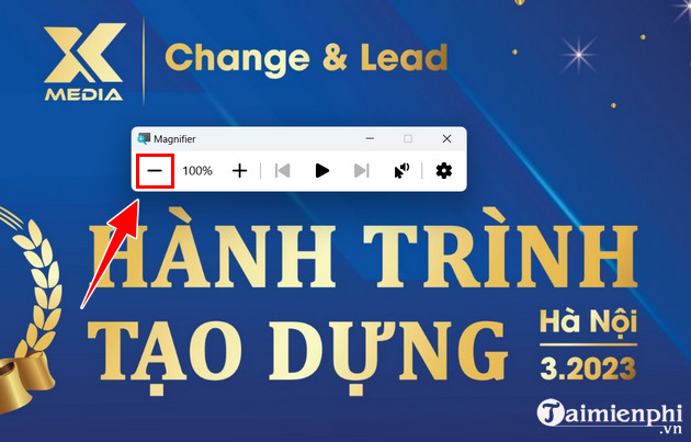 Instructions for adjusting the computer screen to a smaller size on Windows and Macbook Picture 5