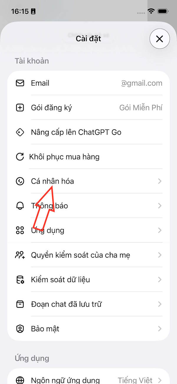 Instructions on how to customize ChatGPT voice to your liking. Picture 6