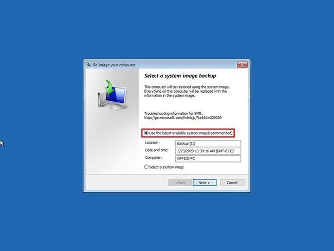 Instructions for backing up and restoring Windows 10 computer data Picture 8