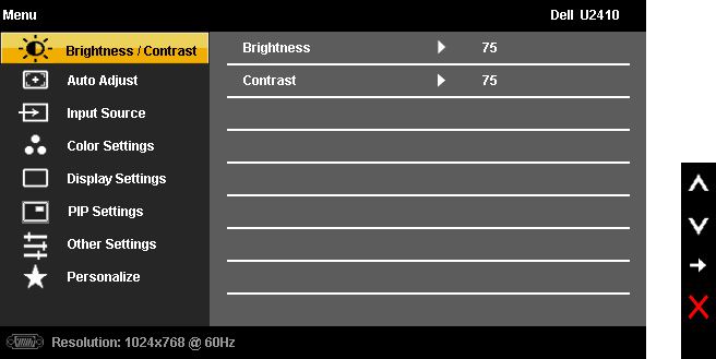Instructions for basic operations with Dell computer monitors Picture 2