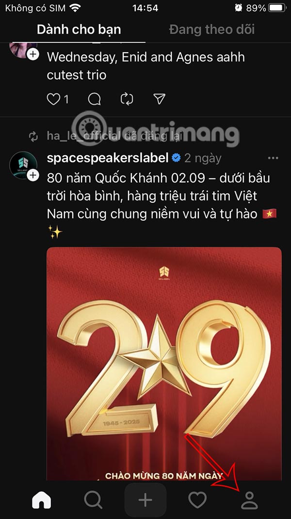 How to block tags from your Threads account Picture 1