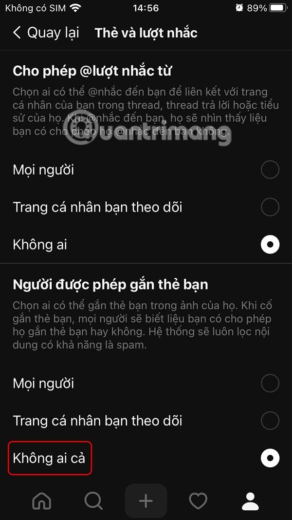 How to block tags from your Threads account Picture 7